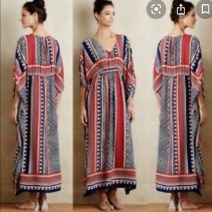 Anthropologie One September maxi/caftan dress